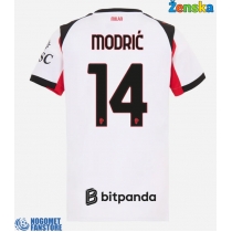 AC Milan Luka Modric #14 Gostujuci Dres za Ženska 2025-26 Kratak Rukav